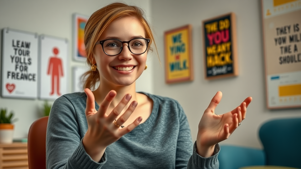 Inspirational teen counselor offering support and advice on conflict resolution strategies in a welcoming office