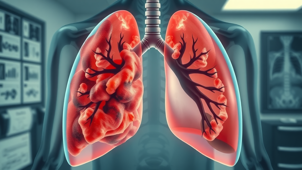 Unhealthy and inflamed human lungs compared to healthy lungs, illustrating physical health effects of teen vaping risks