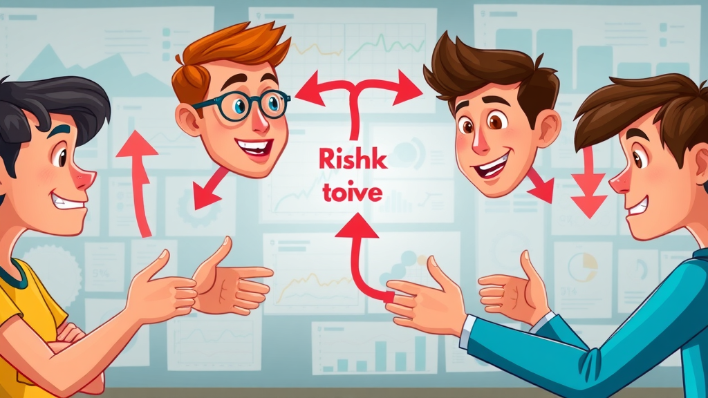 Animated diagram linking peer influence and risk taking, conceptual illustration of teens influenced by social approval.