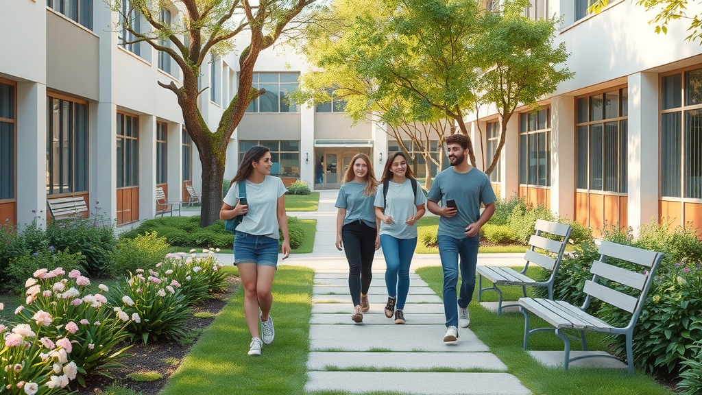 Residential treatment campus offering structured social support for teens facing social isolation