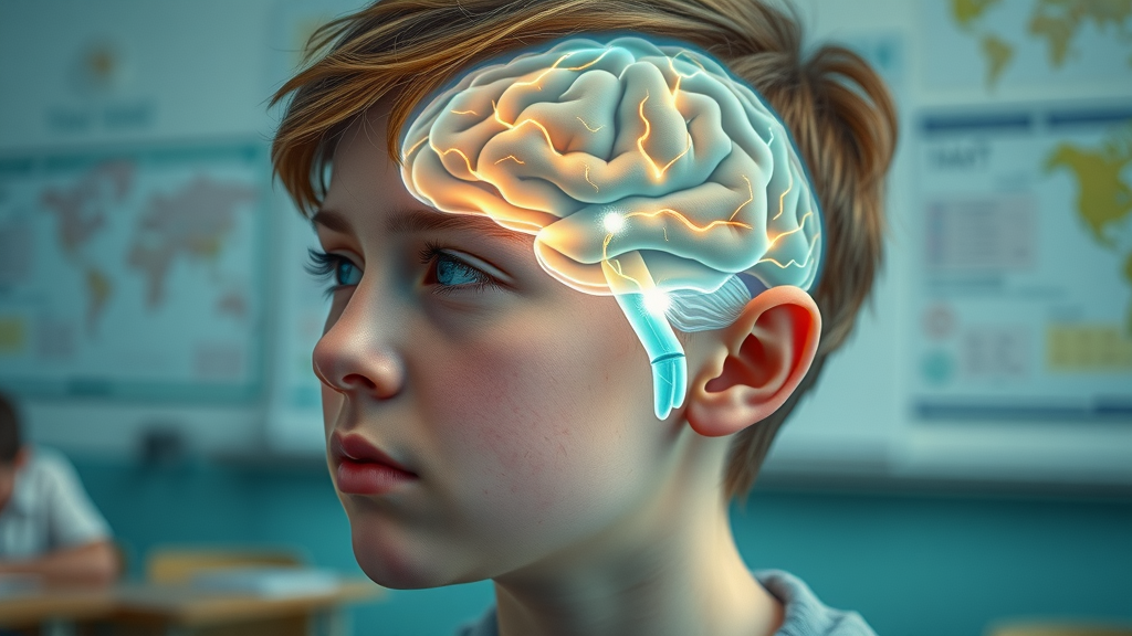 conceptual illustration of adolescent brain and trust development pathways - building trust with teenagers