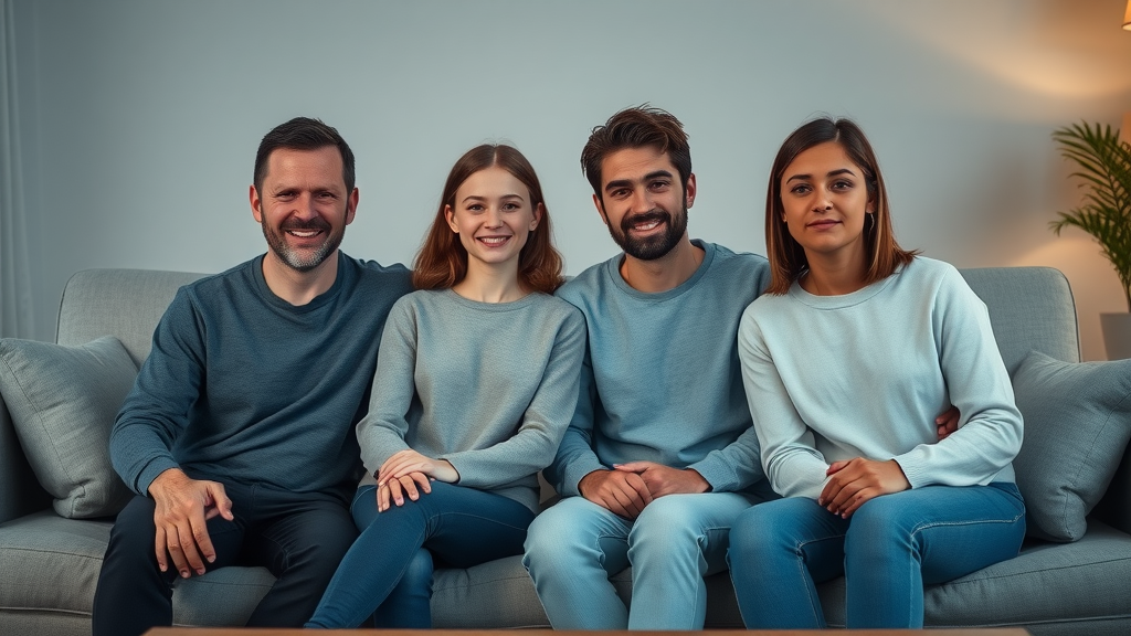 Modern family considering authoritarian vs permissive parenting styles