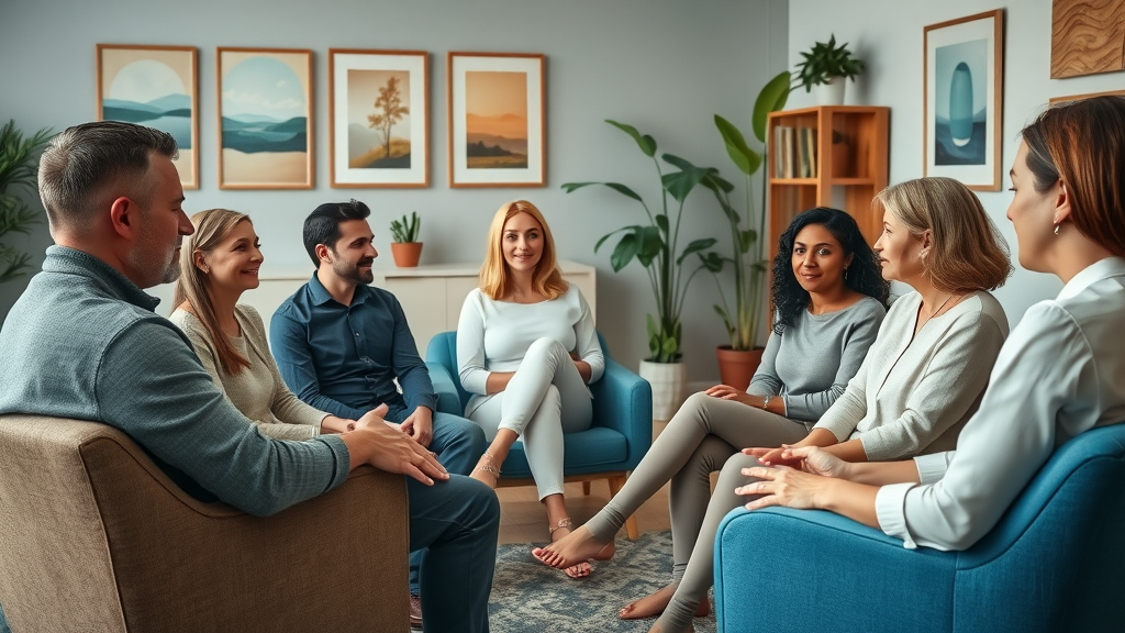 Therapist leading family therapy for troubled teen, collaborative session, mental health parenting strategies