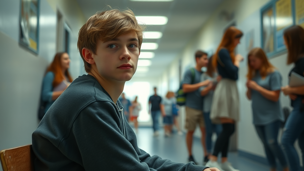 Infographic illustrating common causes of teen academic struggles and solutions, featuring school-themed graphics and arrows connecting problems with supportive measures.