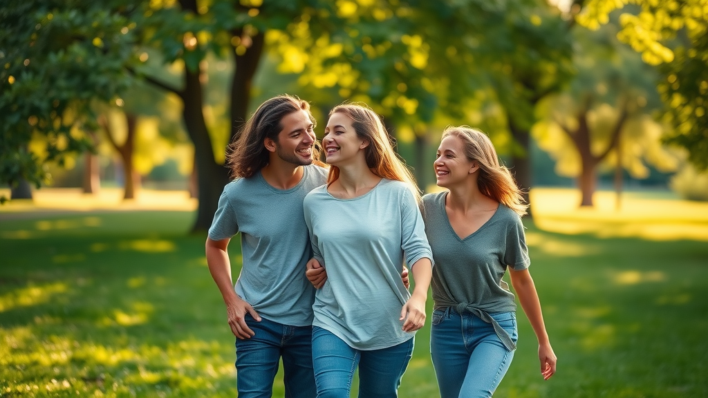Teen and parent walking together in park, symbolizing family support in teen rehab, keyword: family engagement in teen substance abuse treatment